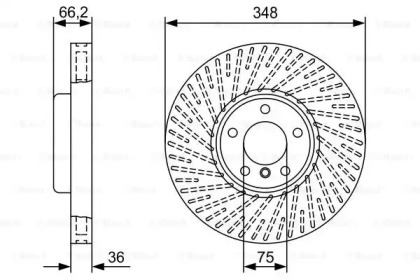 Тормозной диск (BOSCH: 0 986 479 W19)