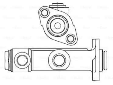 Цилиндр (BOSCH: 0 986 486 000)