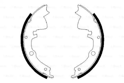 Комлект тормозных накладок (BOSCH: 0 986 487 394)