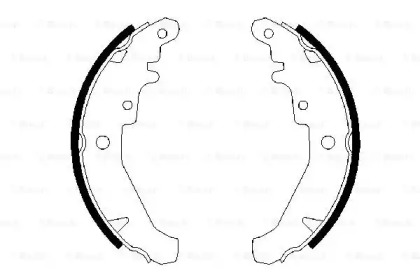Комлект тормозных накладок (BOSCH: 0 986 487 630)