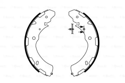 Комлект тормозных накладок (BOSCH: 0 986 487 758)