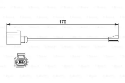 Контакт (BOSCH: 1 987 474 512)