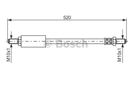 Шлангопровод (BOSCH: 1 987 476 471)