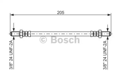 Шлангопровод (BOSCH: 1 987 476 575)