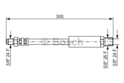 Шлангопровод (BOSCH: 1 987 476 577)