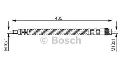 Шлангопровод (BOSCH: 1 987 476 669)