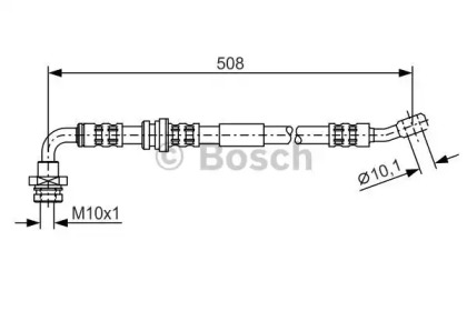 Шлангопровод (BOSCH: 1 987 476 932)