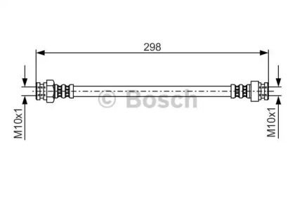 Шлангопровод (BOSCH: 1 987 476 937)