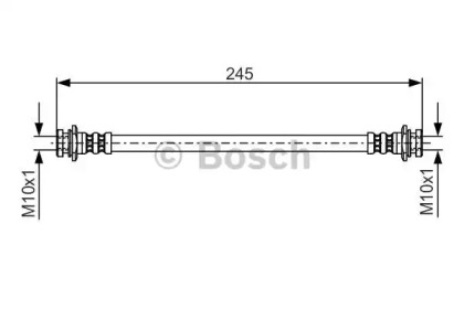 Шлангопровод (BOSCH: 1 987 476 969)