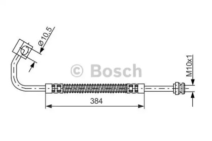 Шлангопровод (BOSCH: 1 987 476 983)