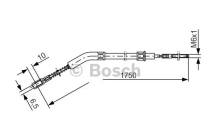 Трос (BOSCH: 1 987 477 036)