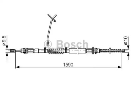 Трос (BOSCH: 1 987 477 175)