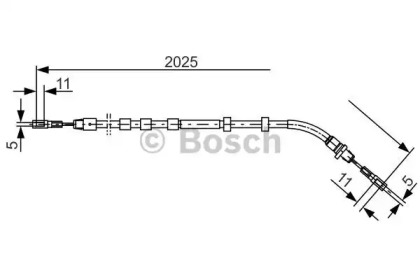 Трос (BOSCH: 1 987 477 903)