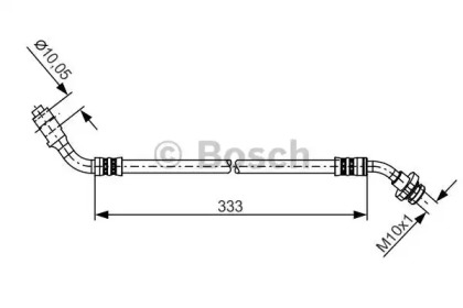 Шлангопровод (BOSCH: 1 987 481 229)