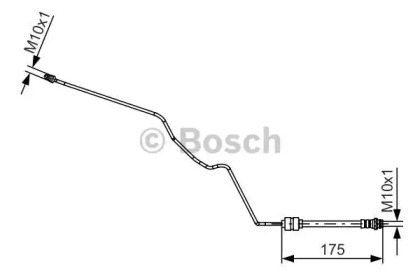 Шлангопровод (BOSCH: 1 987 481 419)