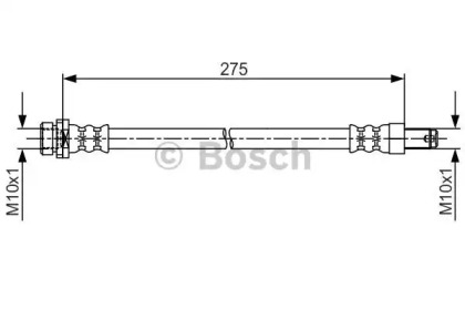 Шлангопровод (BOSCH: 1 987 481 704)