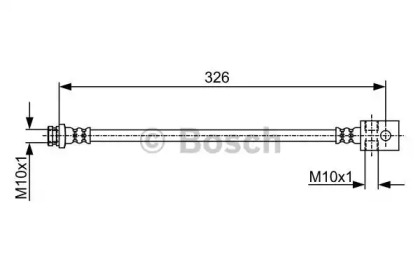 Шлангопровод (BOSCH: 1 987 481 973)