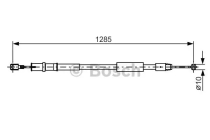 Трос (BOSCH: 1 987 482 026)