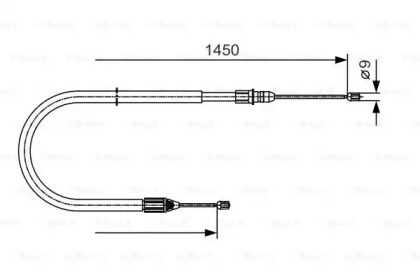 Трос (BOSCH: 1 987 482 040)