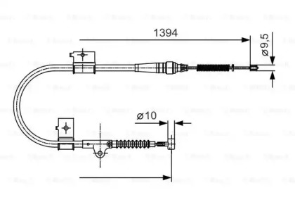 Трос (BOSCH: 1 987 482 049)