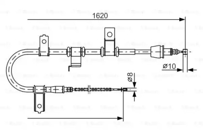 Трос (BOSCH: 1 987 482 071)