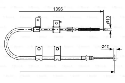 Трос (BOSCH: 1 987 482 083)