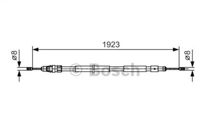 Трос (BOSCH: 1 987 482 117)