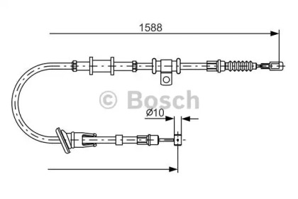 Трос (BOSCH: 1 987 482 245)