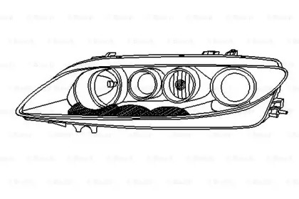 Фара (BOSCH: F 014 002 615)