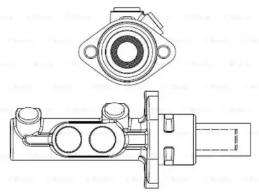 Цилиндр (BOSCH: F 026 003 942)