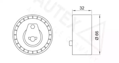 Ролик (AUTEX: 641171)