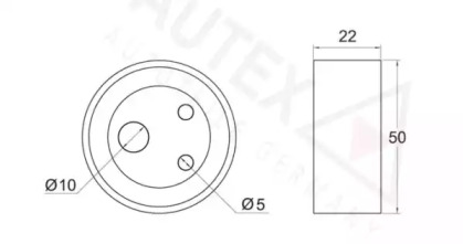 Ролик (AUTEX: 641318)