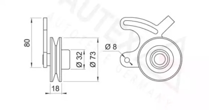 Ролик (AUTEX: 641417)