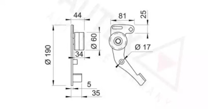 Ролик (AUTEX: 641509)