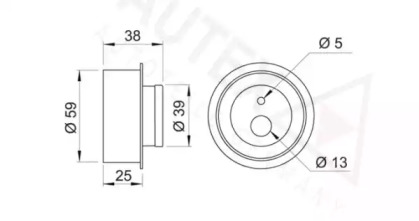 Ролик (AUTEX: 641514)