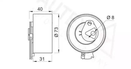 Ролик (AUTEX: 641596)