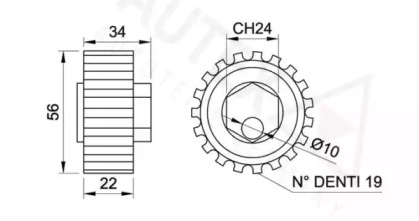 Ролик (AUTEX: 641608)