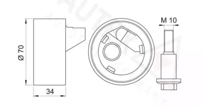 Ролик (AUTEX: 641667)