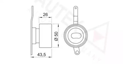 Ролик (AUTEX: 641707)