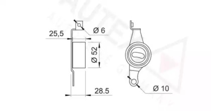 Ролик (AUTEX: 641801)