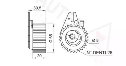 Ролик (AUTEX: 641933)