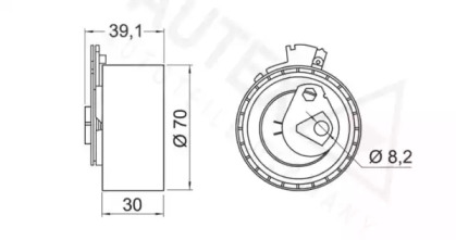 Ролик (AUTEX: 642042)