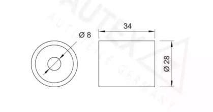 Ролик (AUTEX: 651051)