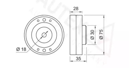 Ролик (AUTEX: 651109)