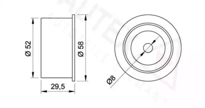 Ролик (AUTEX: 651451)