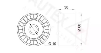Ролик (AUTEX: 651746)