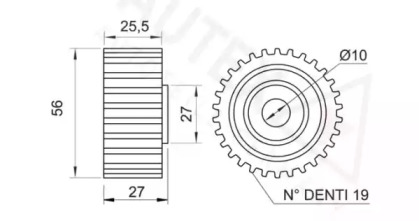 Ролик (AUTEX: 651791)