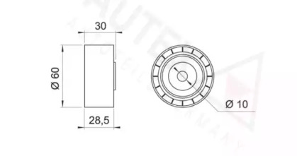 Ролик (AUTEX: 651794)