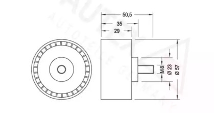 Ролик (AUTEX: 651917)