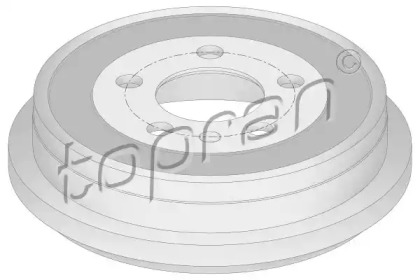 Тормозный барабан (TOPRAN: 110 039)